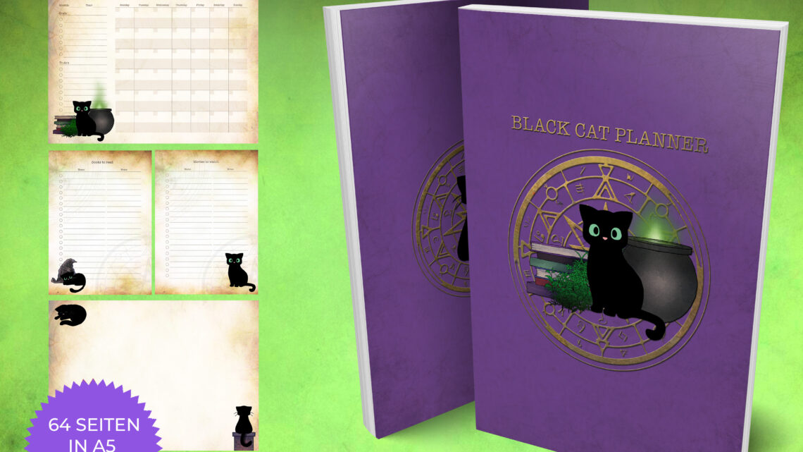 Schwarze Katze: Alljahreskalender